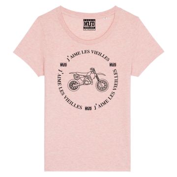 T-Shirt femme "j'aime les vieilles"