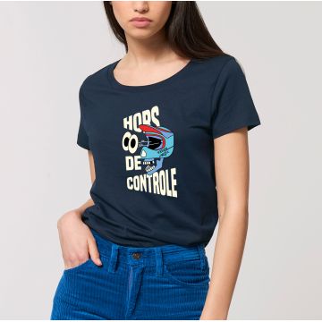 T-Shirt "Hors de controle" femme