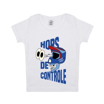 T-shirt "hors de controle" Bebe BIO