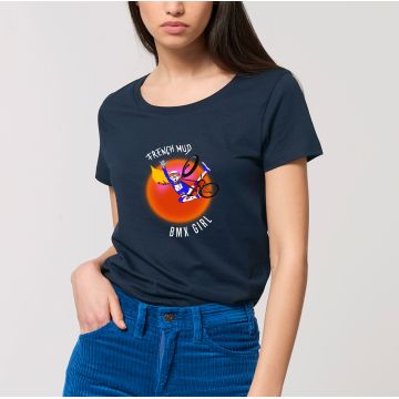 T-Shirt "bmx girl" femme