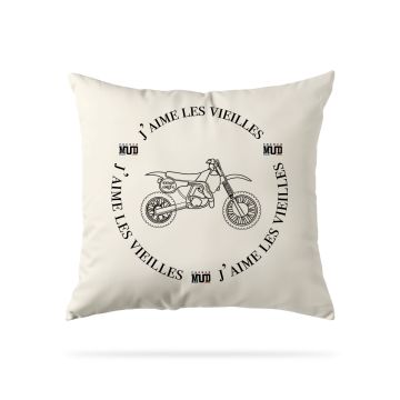 Coussin "j'aime les vieilles"