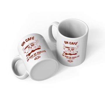 MUG "un cafe et un ride de qualite"