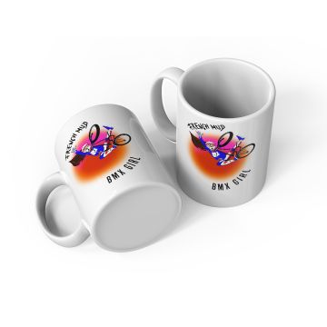 MUG "bmx girl"