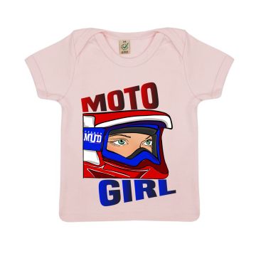 T-shirt "moto girl" Bebe BIO