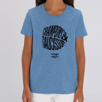 Tshirt "crampons et saucisson" Enfant