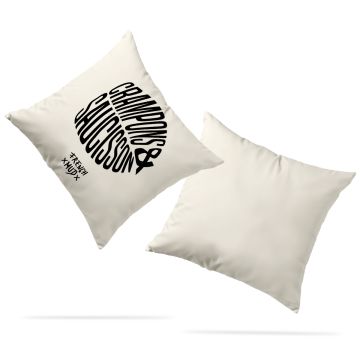 Coussin "crampons et saucisson"