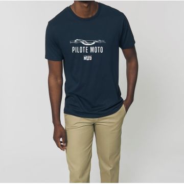 T-Shirt "pilote moto" Unisexe