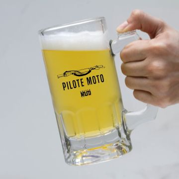 Chope "pilote moto"