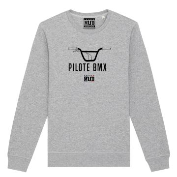 Sweat "pilote bmx" Unisexe