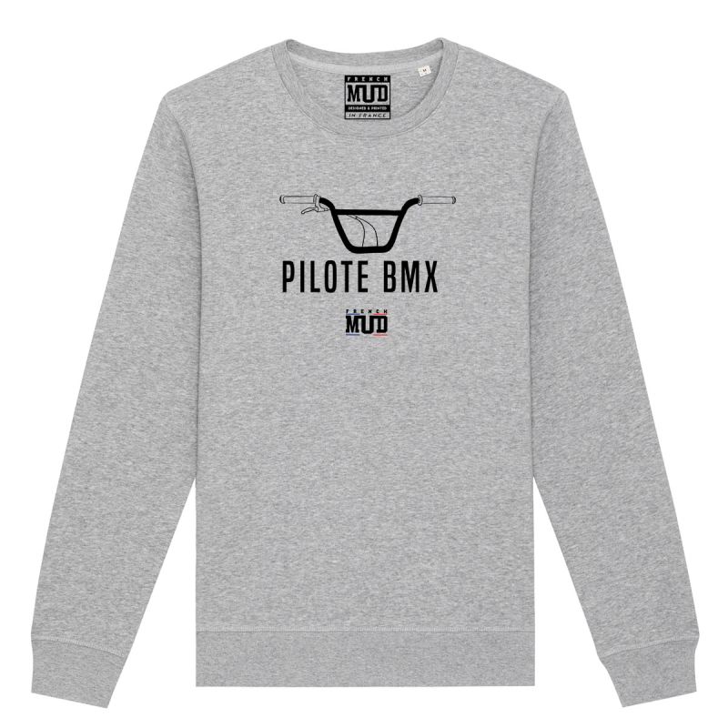 Sweat "pilote bmx" Unisexe