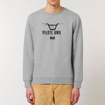 Sweat "pilote bmx" Unisexe