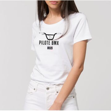 T-Shirt "pilote bmx" femme