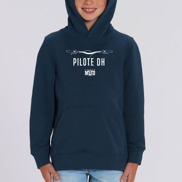 Hoodie "pilote dh" Enfant