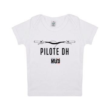 T-shirt "pilote dh" Bebe BIO