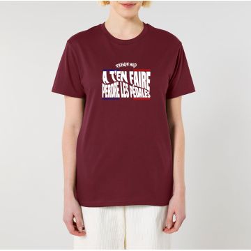 T-Shirt "a t'en faire perdre les pedales" Unisexe