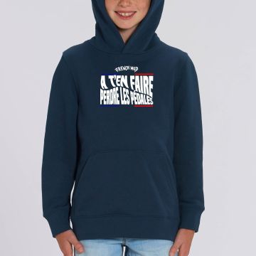 Hoodie "a t'en faire perdre les pedales" Enfant