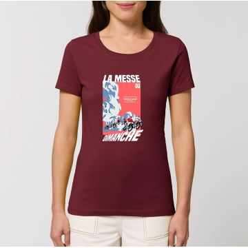 T-Shirt "la messe du dimanche" femme
