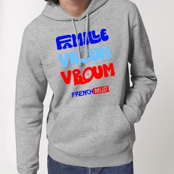 Hoodie "famille vroum vroum" Unisexe