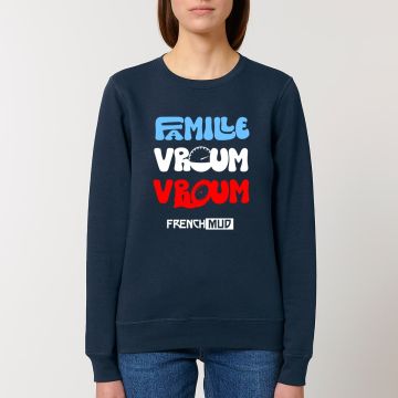 Sweat "famille vroum vroum" Unisexe