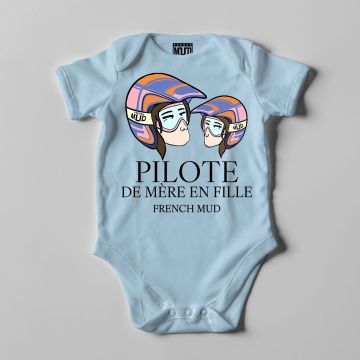 Body "pilote de mere en fille" bebe