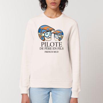 Sweat "pilote de pere en fils" Unisexe