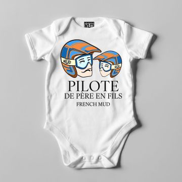 Body "pilote de pere en fils" bebe