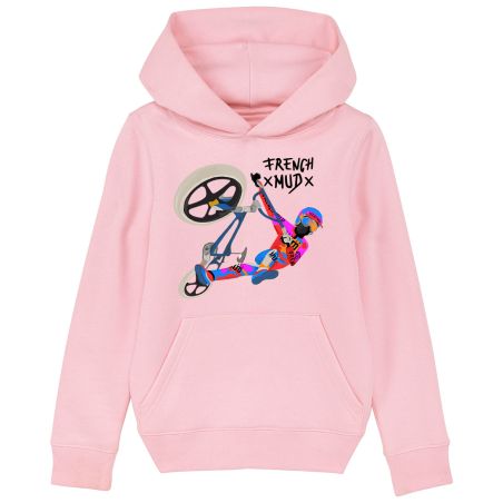Hoodie "peinture BMX" Enfant