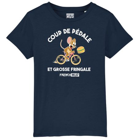 T-shirt "coup de pédale et grosse fringale" Enfant