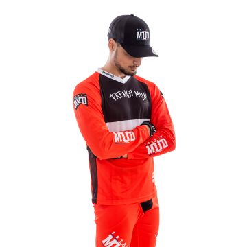 MAILLOT "BOOST RED" Adulte MX/BMX/DH