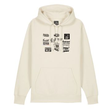 Hoodie "Multilogos Officiels" Premium Unisexe