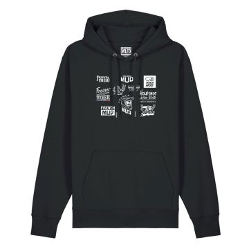 Hoodie "Multilogos Officiels" Premium Unisexe