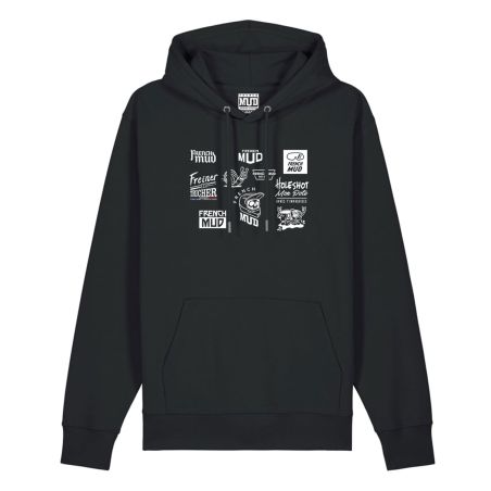 Hoodie "Multilogos Officiels" Premium Unisexe