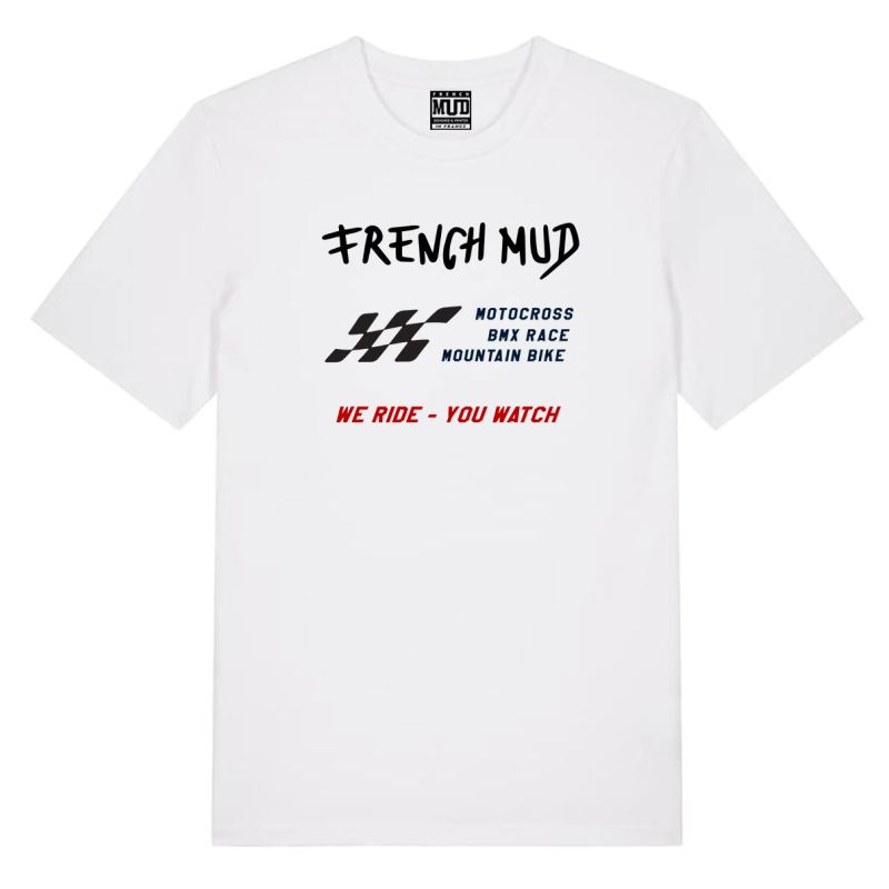 T-Shirt "We ride,you watch" Premium Unisexe