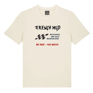 T-Shirt "We ride,you watch" Premium Unisexe