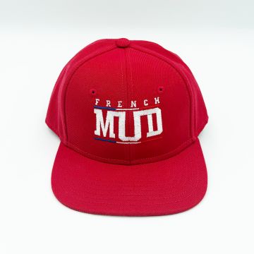 casquette enfant snapback rouge