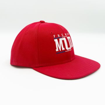 casquette enfant snapback rouge