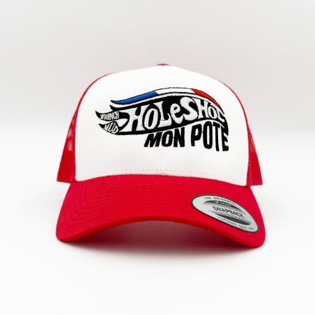 Casquette "Holeshot mon pote" rouge