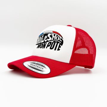 Casquette "Holeshot mon pote" rouge