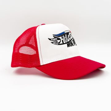 Casquette enfant "holeshot mon pote" rouge