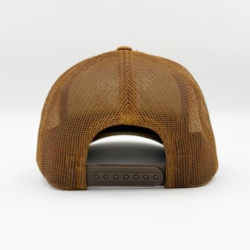 Casquette lettrage 3D caramel