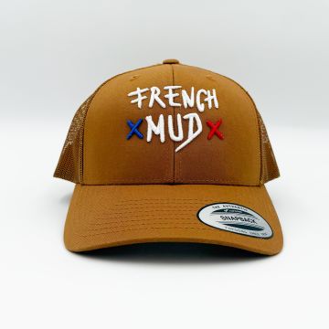 Casquette lettrage 3D caramel