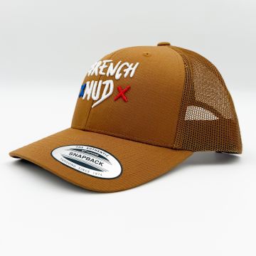Casquette lettrage 3D caramel