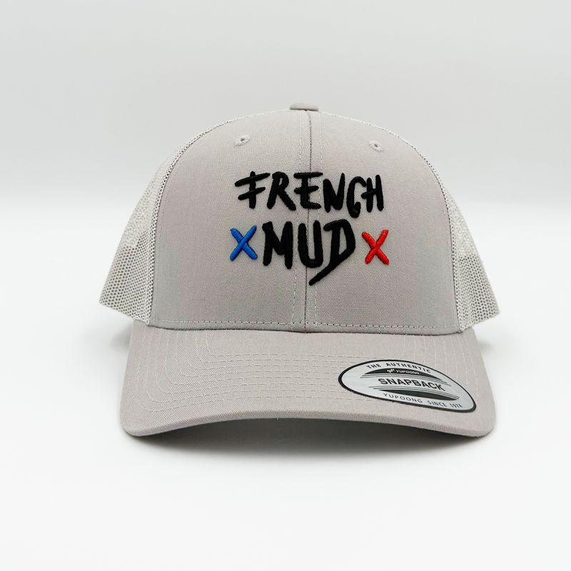 Casquette lettrage 3D Silver