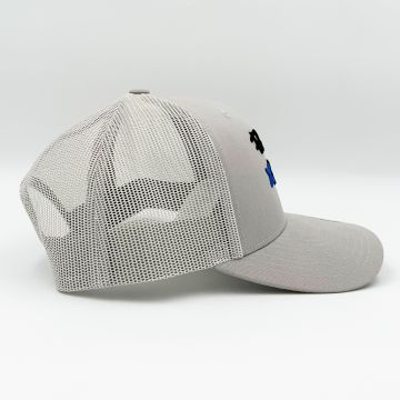 Casquette lettrage 3D Silver