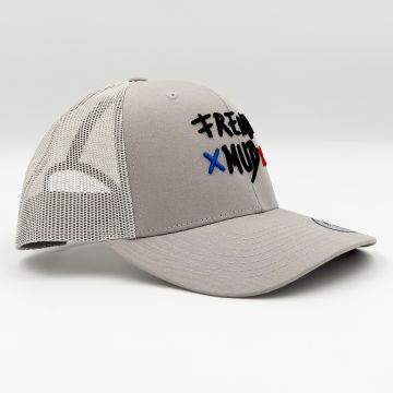 Casquette lettrage 3D Silver