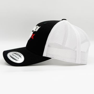 Casquette lettrage 3D black and white