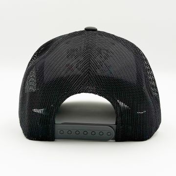 Casquette lettrage 3D dark grey