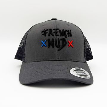 Casquette lettrage 3D dark grey