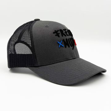 Casquette lettrage 3D dark grey