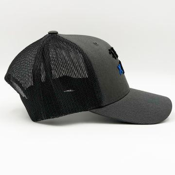 Casquette lettrage 3D dark grey